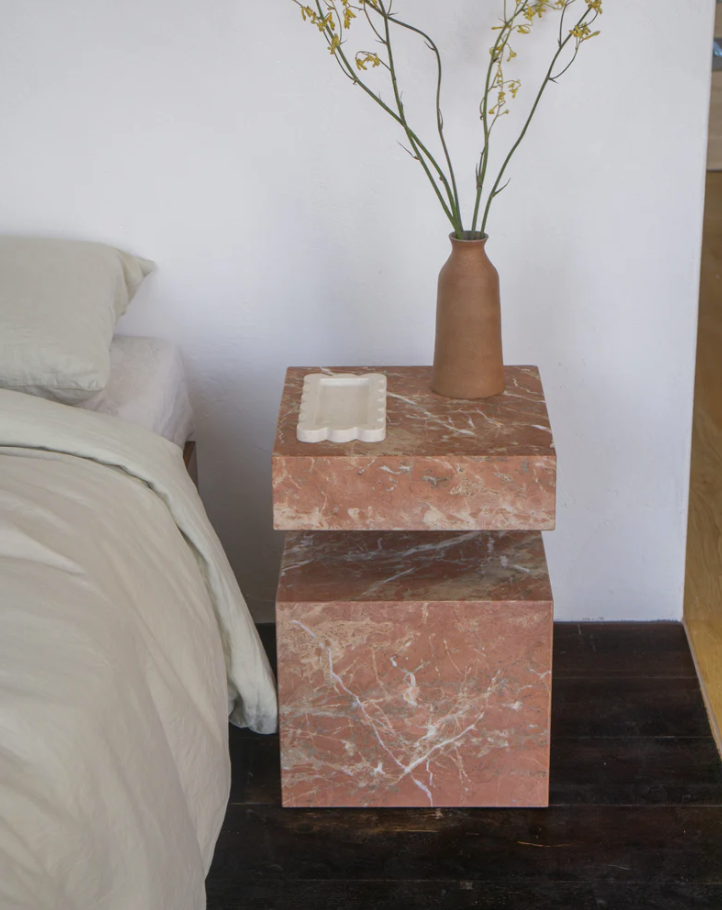 Eros Roza Pink Side Table