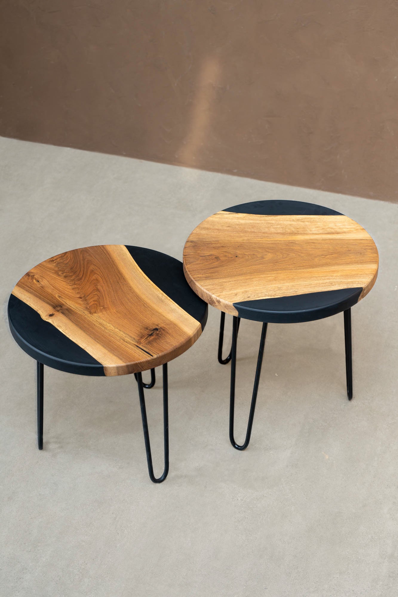 Erato Wood Coffee Table Set