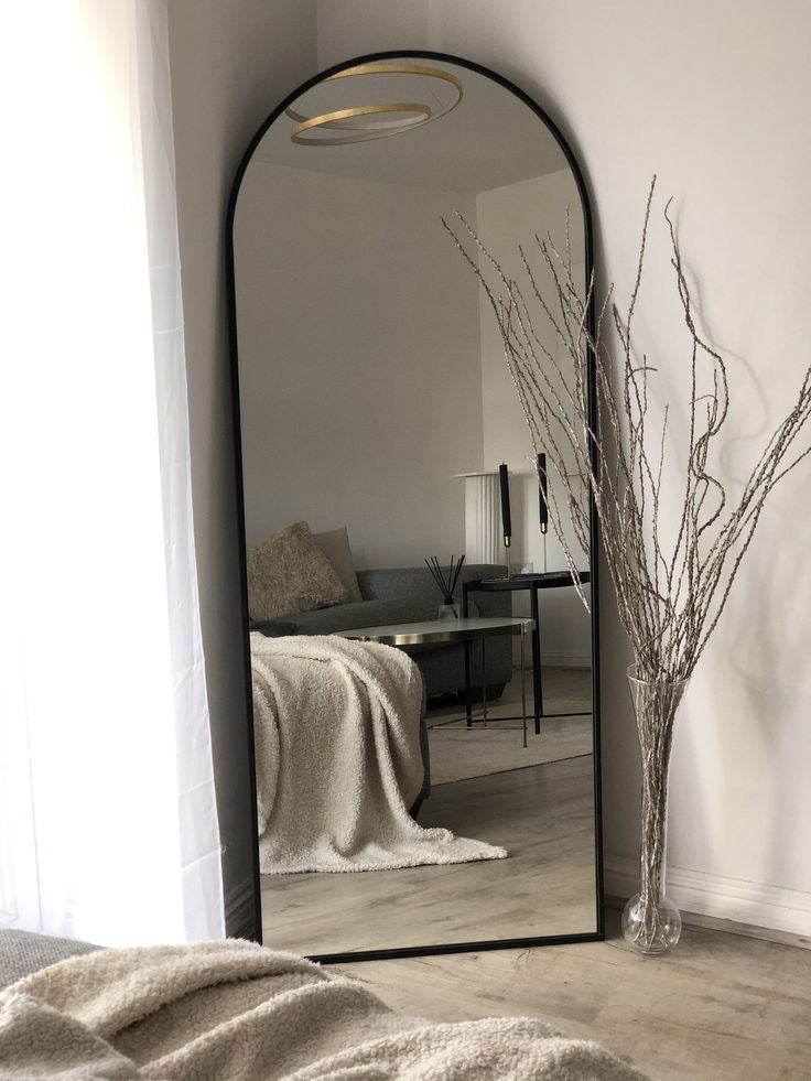 Gaia Arch Mirror Black