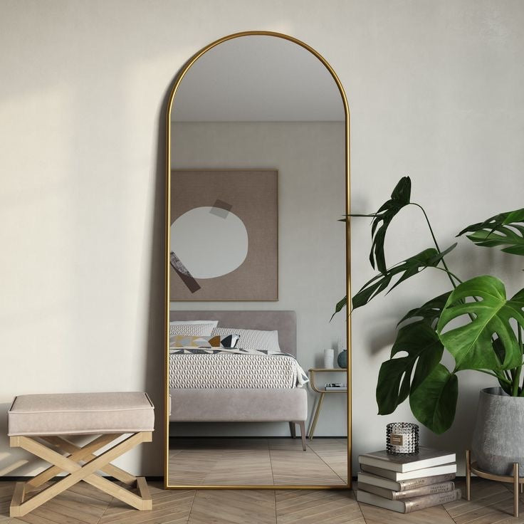 Artemis Arch Mirror Gold