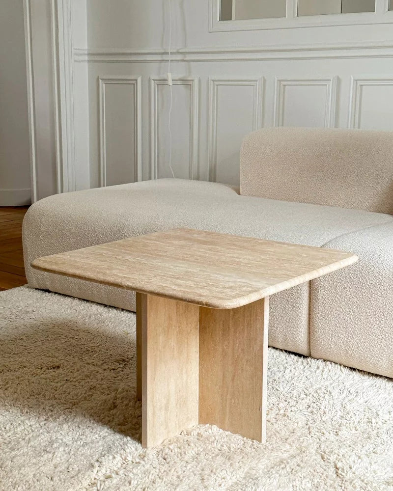 Orion Travertine Coffee Table