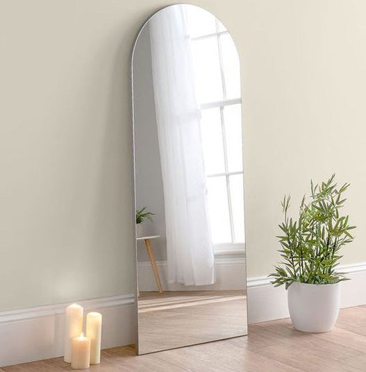 Calypso Arch Mirror Silver