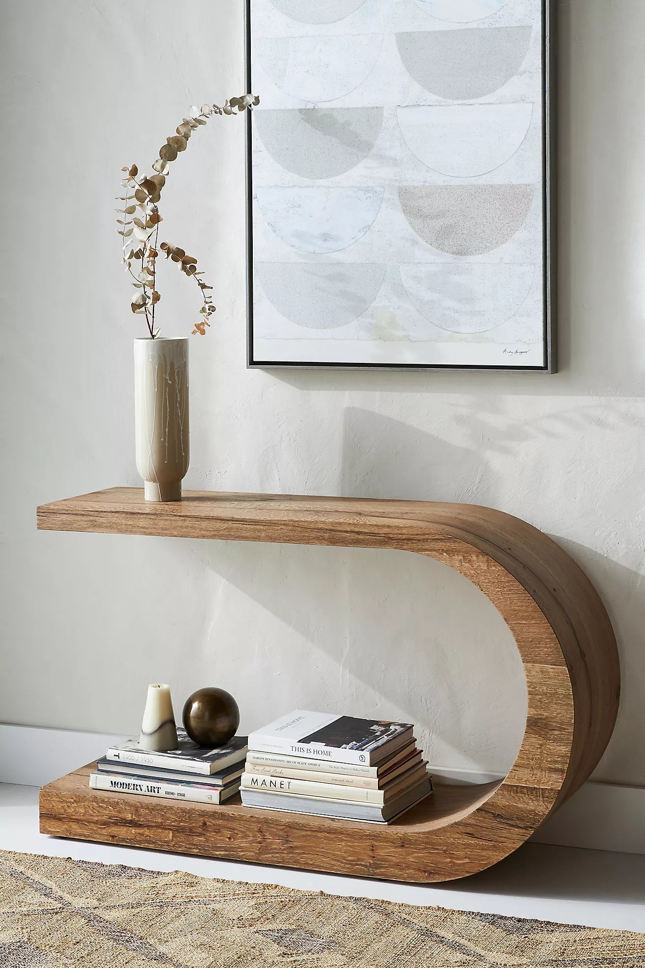 Uranie Wood Console Table