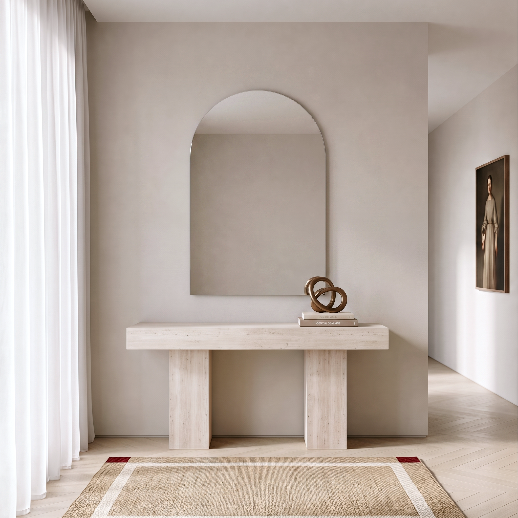 Clio Arch Mirror Frameless