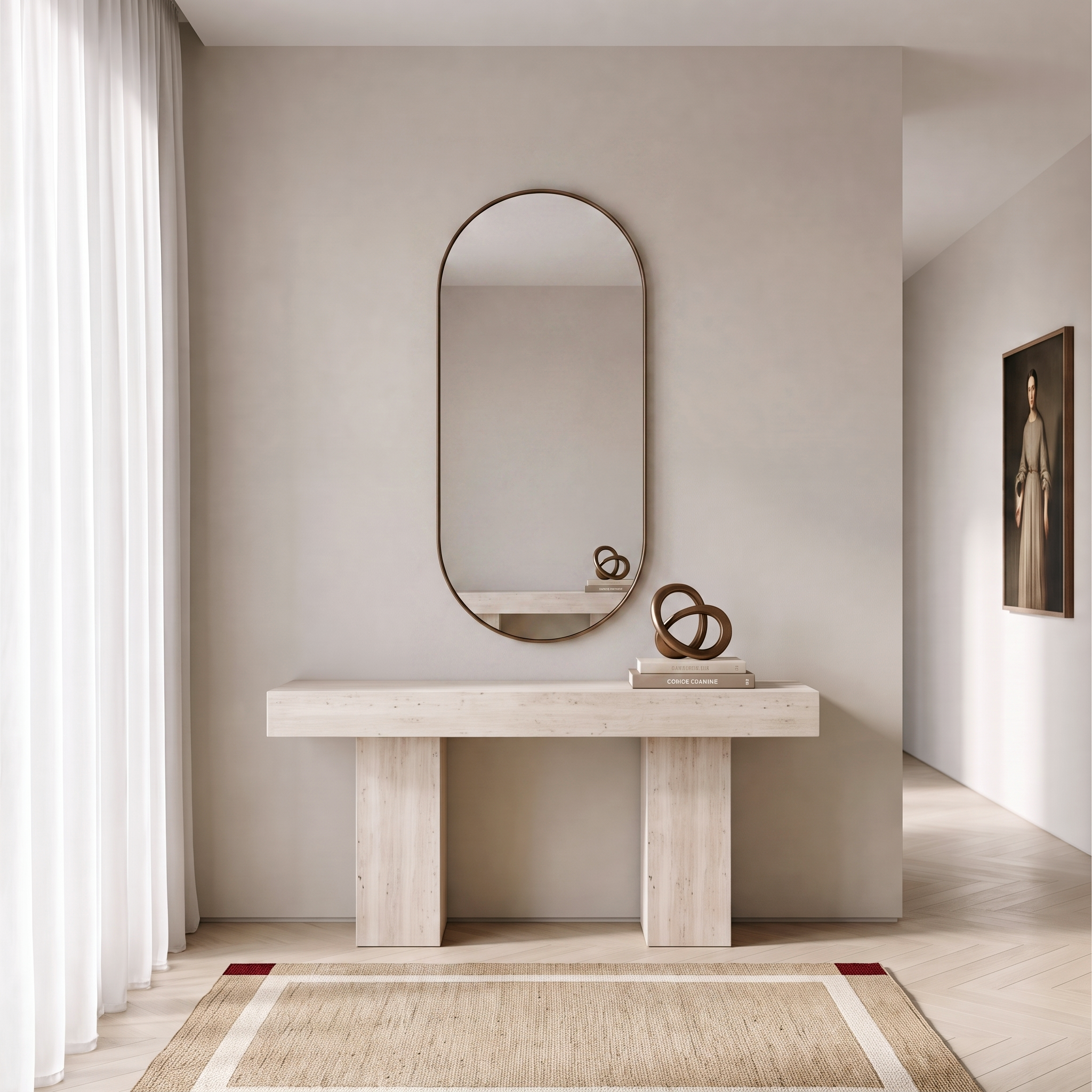 Polymnie Capsule Mirror Bronze