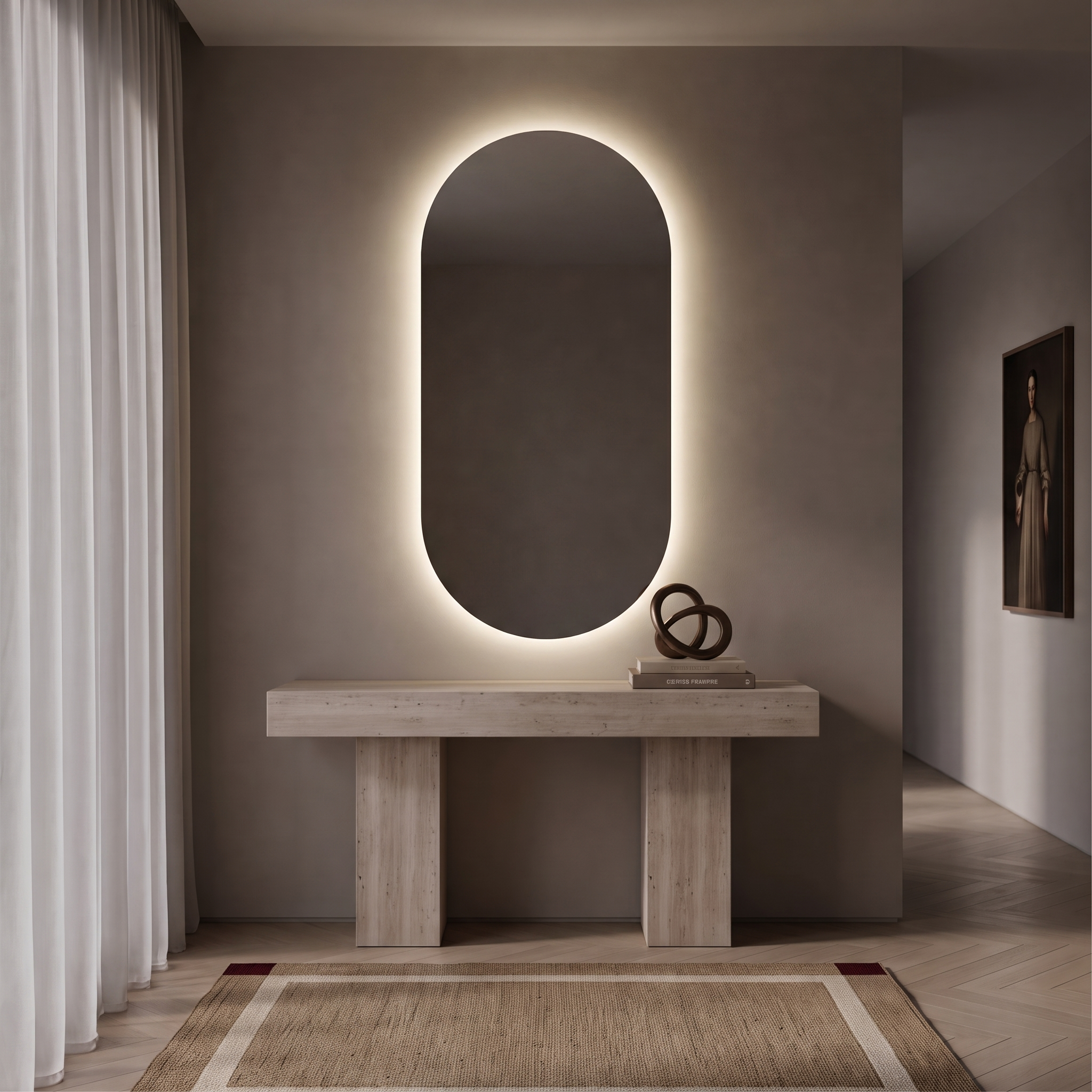 Uranie Led Capsule Mirror Frameless