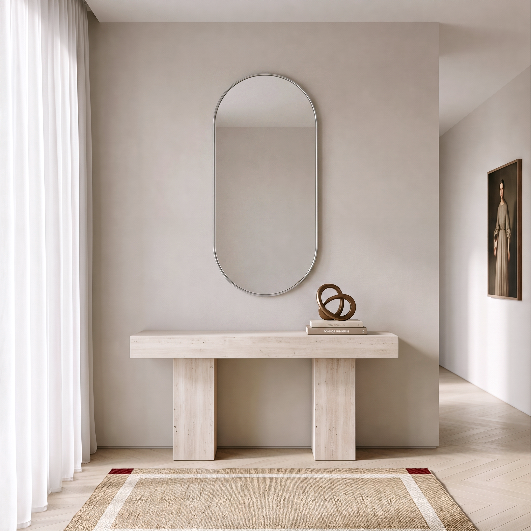 Euterpe Capsule Mirror Silver