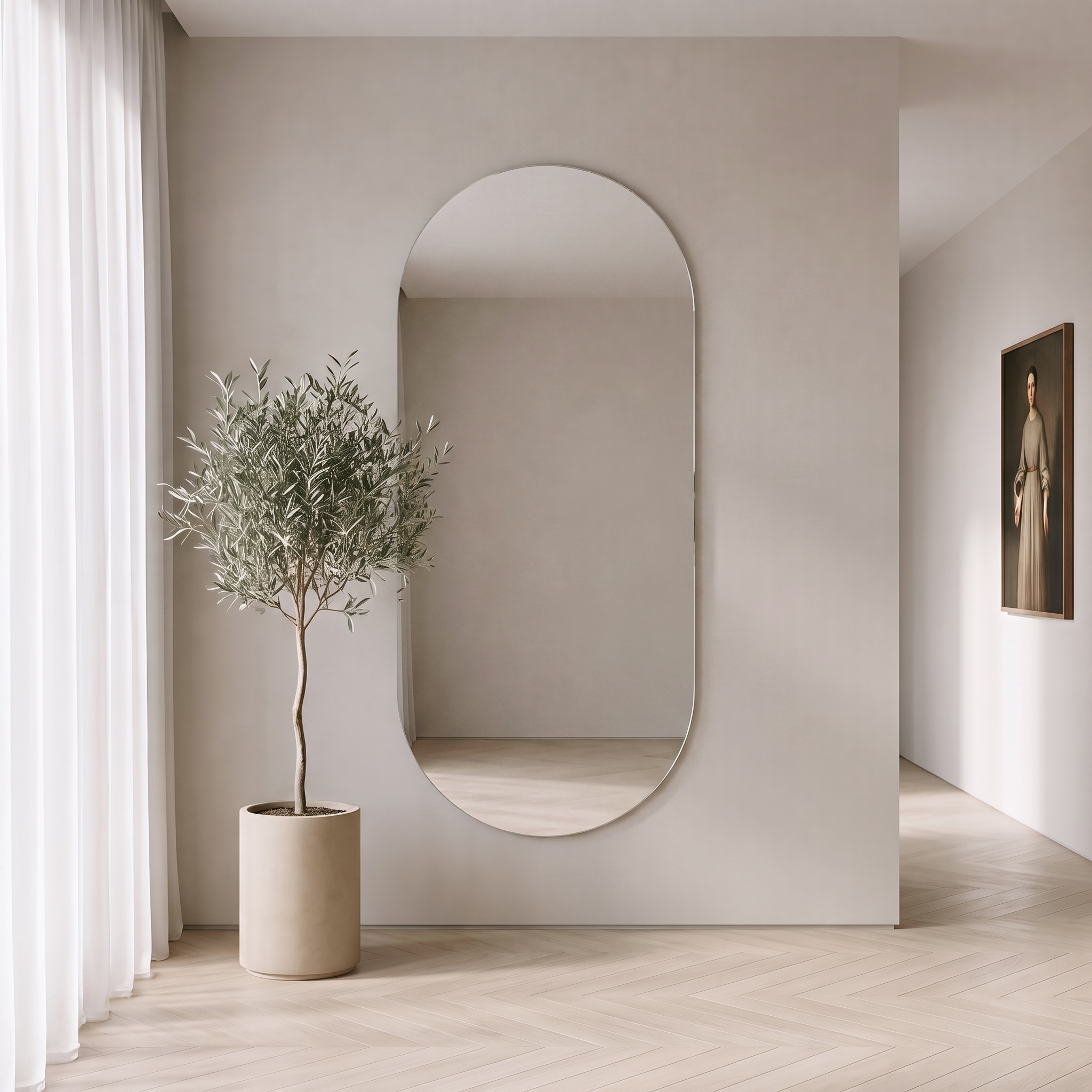 Uranie XL Capsule Mirror Frameless
