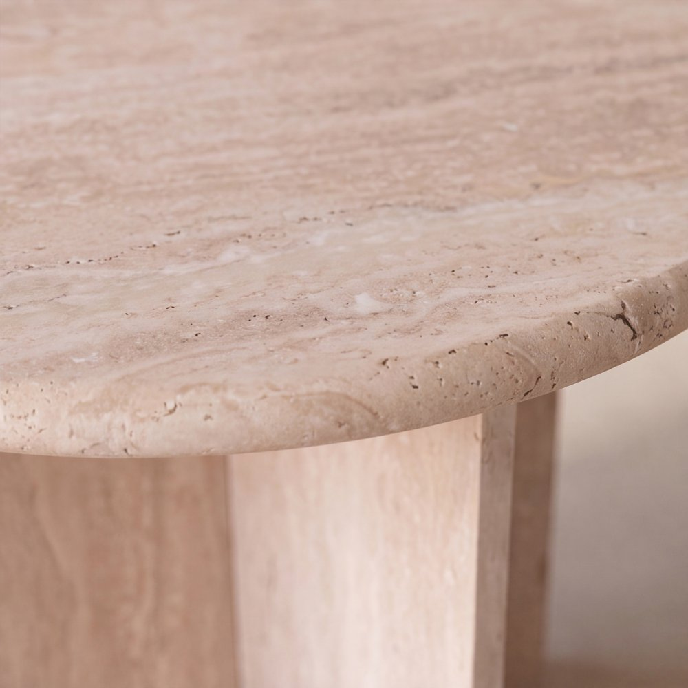 cimon-travertine-side-table detail