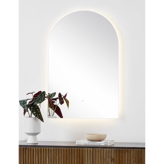 Clio Led Arch Mirror Frameless