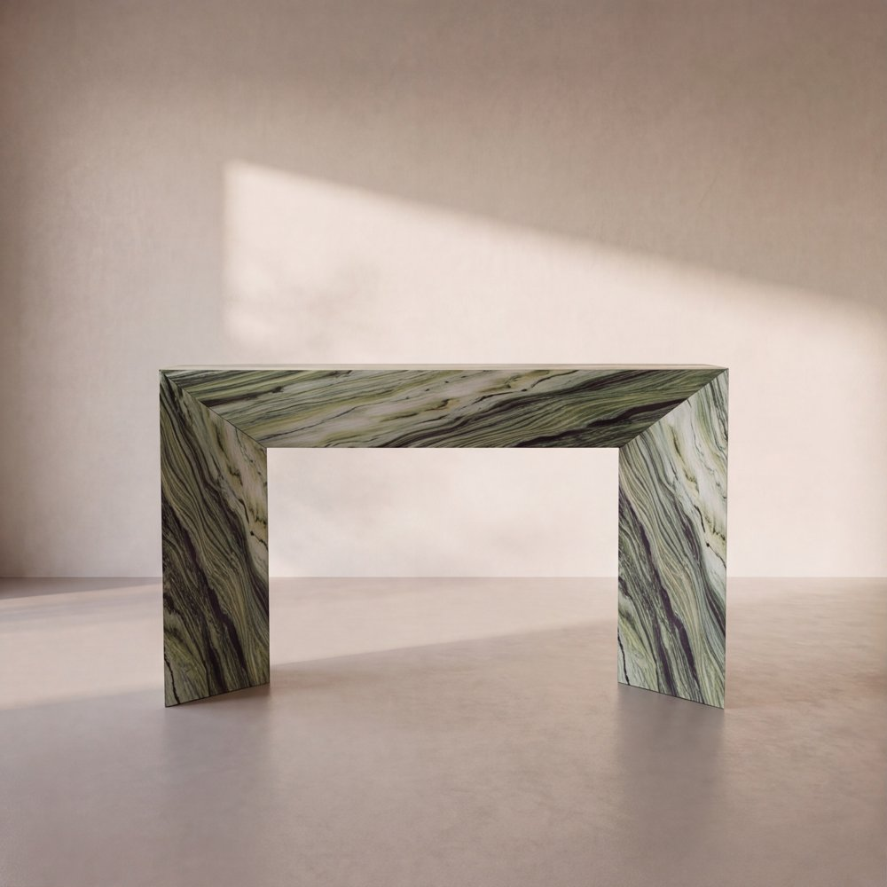 jasmine-green-console-table front_elevation