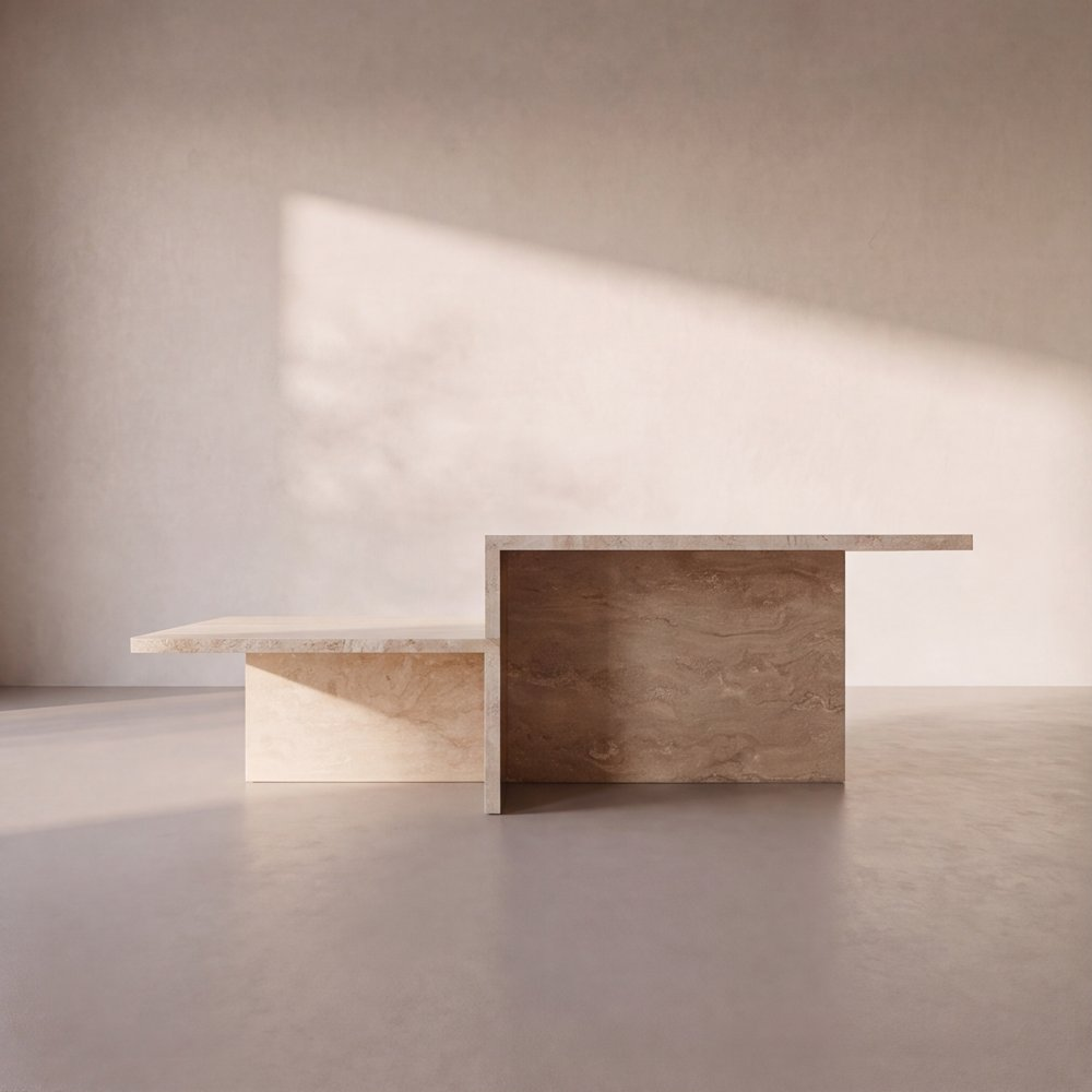 Apostle Travertine Coffee Table