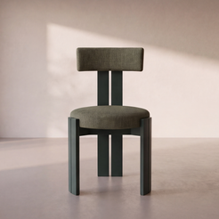 melera-green-dining-chair front_elevation