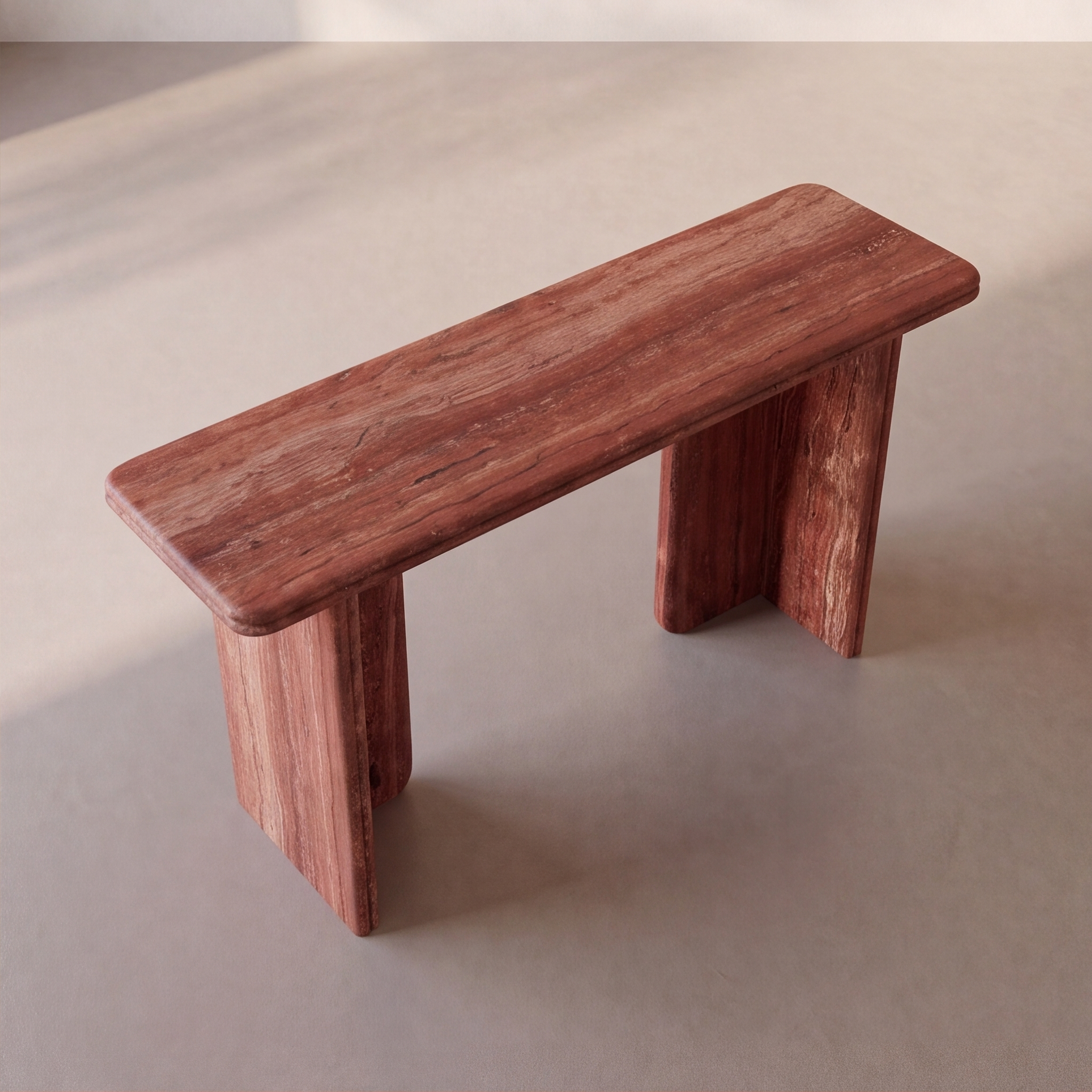 console-red-travertine high_angle_45