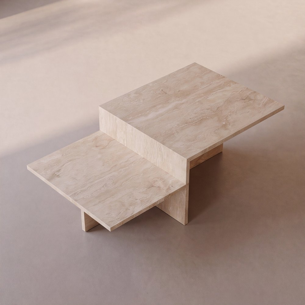 Apostle Travertine Coffee Table