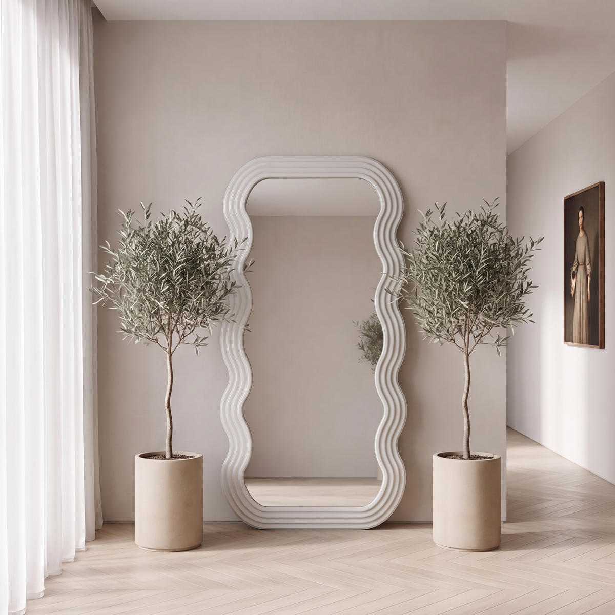 Léto Irregular Mirror