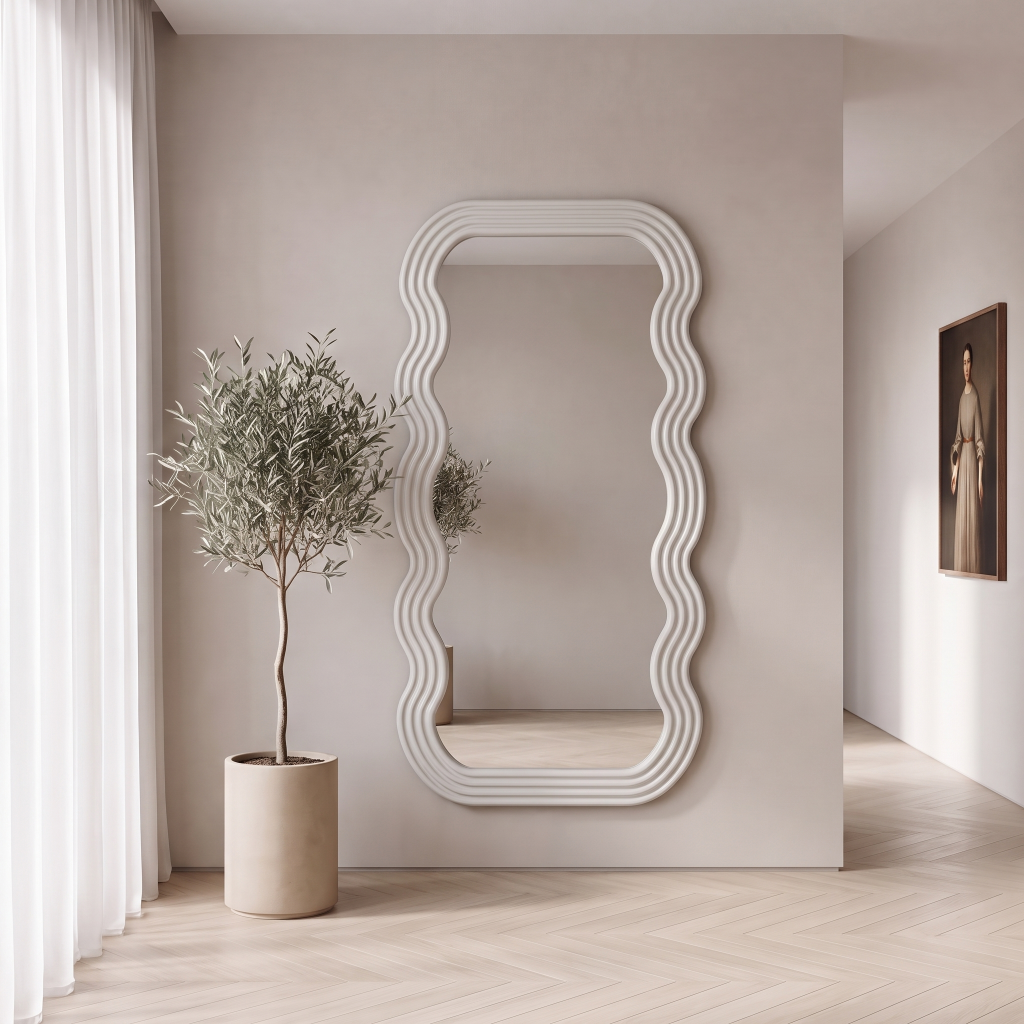 Léto Irregular Mirror
