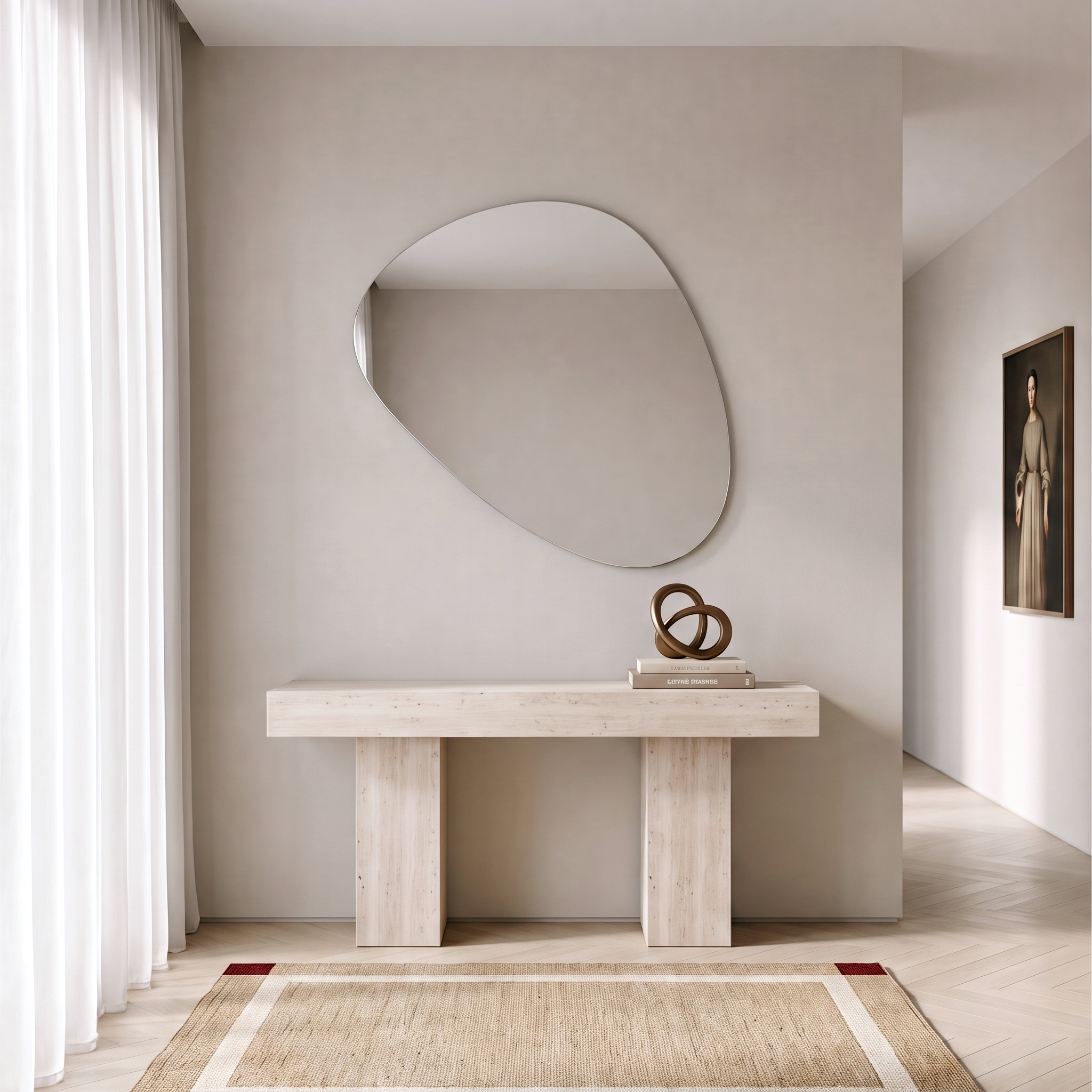 Psyché Irregular Mirror